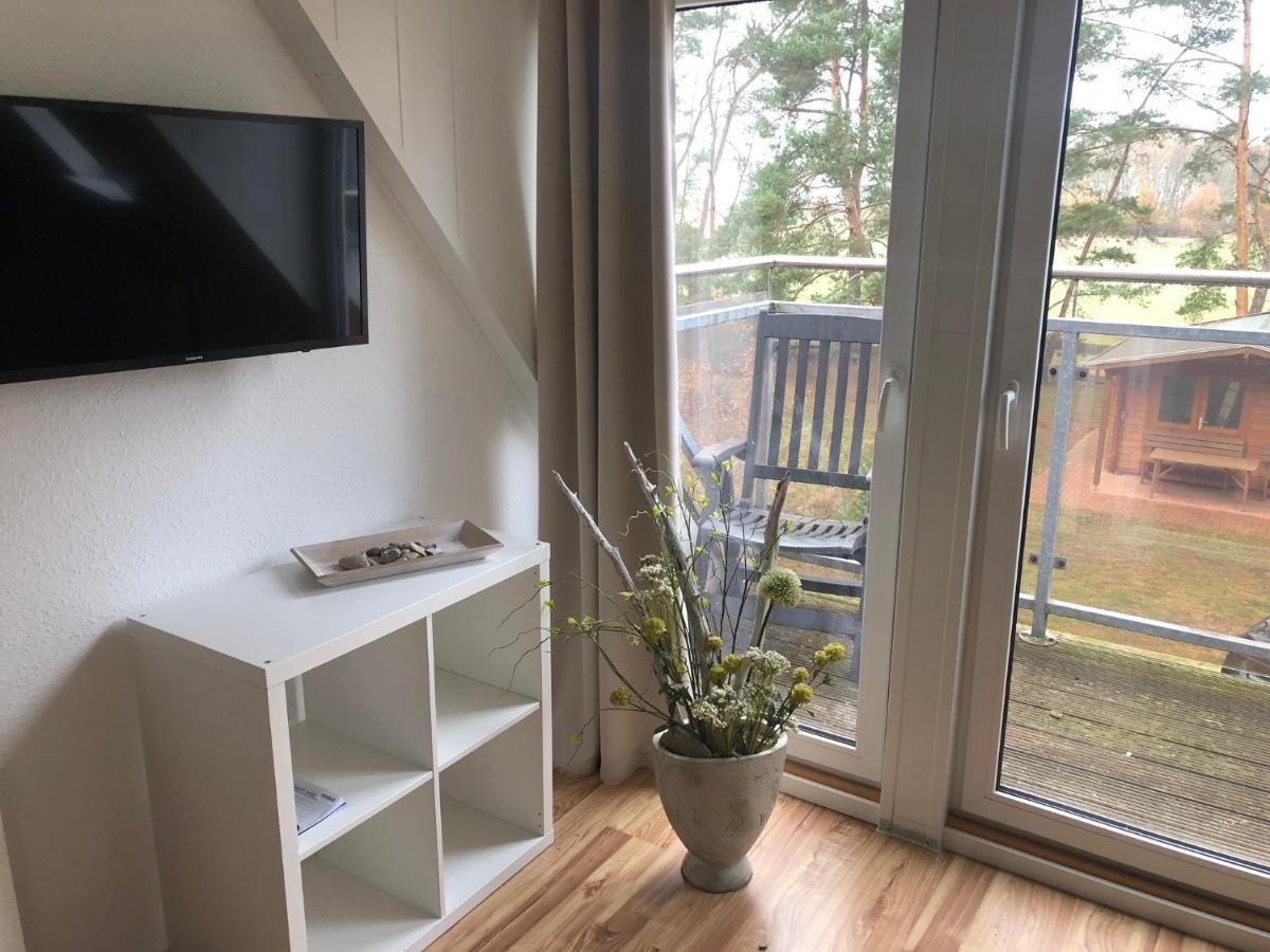 romantisches Ferienhaus Boddenblick mit Sauna Pruchten Exterior foto