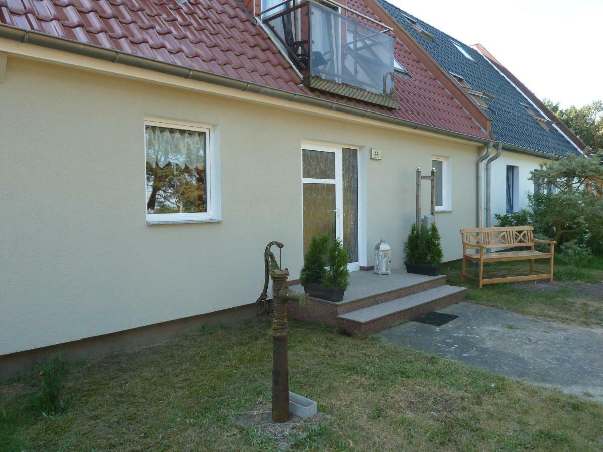 romantisches Ferienhaus Boddenblick mit Sauna Pruchten Exterior foto